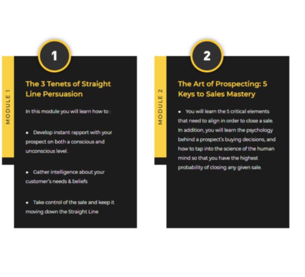 Jordan Belfort Courses - Straight Line Persuasion Course